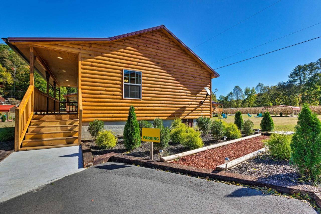 Bryson City Family Cabin - Mins To Smoky Mountains Exterior foto
